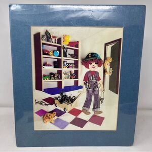 Bracha Brym-Lavee Signed Matted Silkscreen Print New Vintage